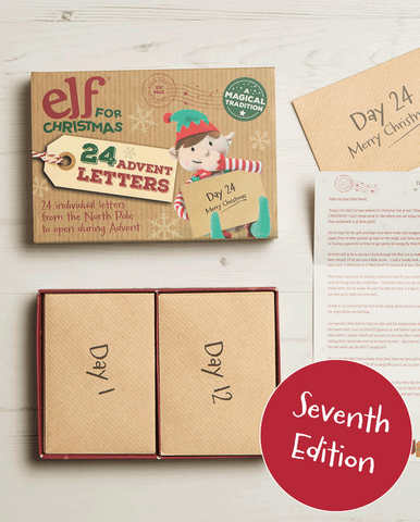 Christmas Elf Letter Advent Calendar - Seventh Edition