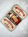 Christmas Elf Baby Boy in North Pole Matchbox