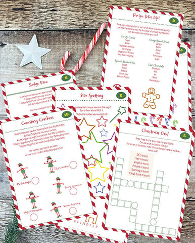 Printable Christmas Code Breaker - Escape Room Puzzles: Digital Download