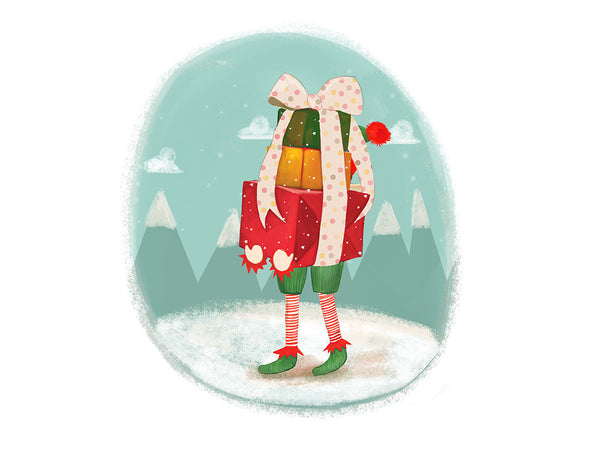 Elf's First Adventure - Illustrated Christmas story book