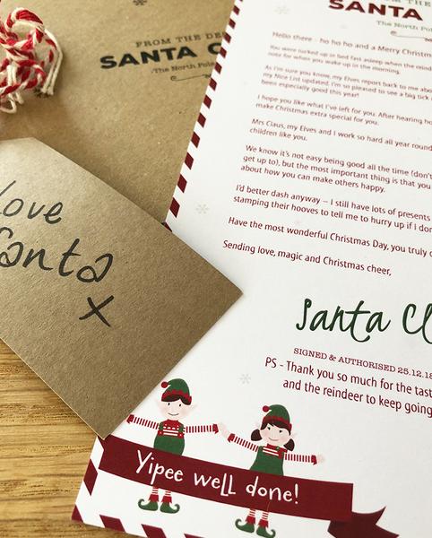 Letter from Santa - Ready to Personalise for Your Child