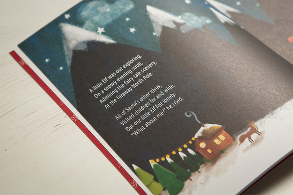 Elf's First Adventure - Illustrated Christmas story book