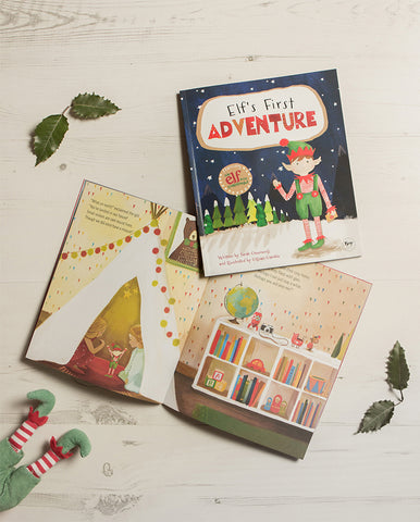 Elf's First Adventure - Illustrated Christmas story book